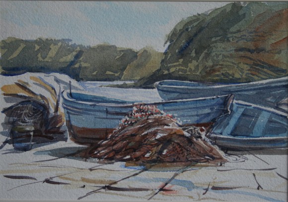 Fishing Nets on Procida near Naples